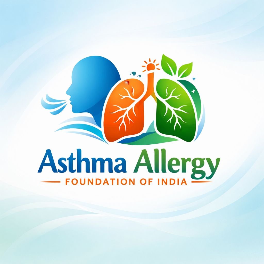 Asthma Allergy Foundation of India logo